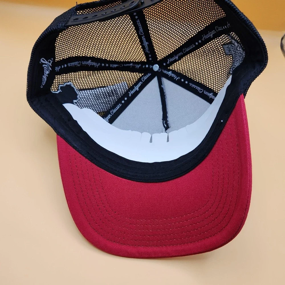 Houston Texas Hat Cap Snap‎ Back One Size Red White Black Trucker Greetings Mens